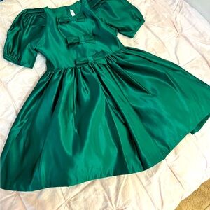 The Satin Bow Dress size 7